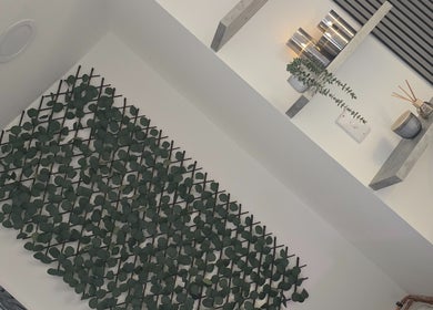 Modern decor with green leaf design at 519 Woodborough Road Mapperley NG3 5FR, Nottingham, England, GB.