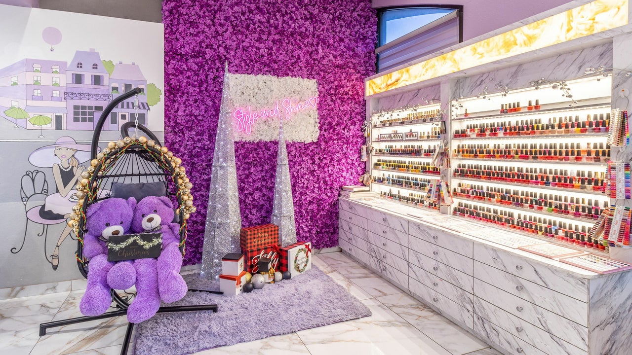 Lavender nail bar discount