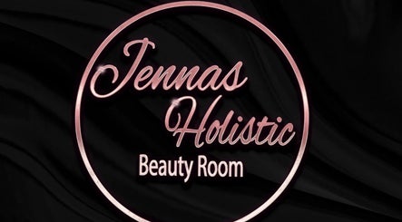 Jenna's Holistic Beauty Room logo in stylish pink lettering, Whickham, England, GB.