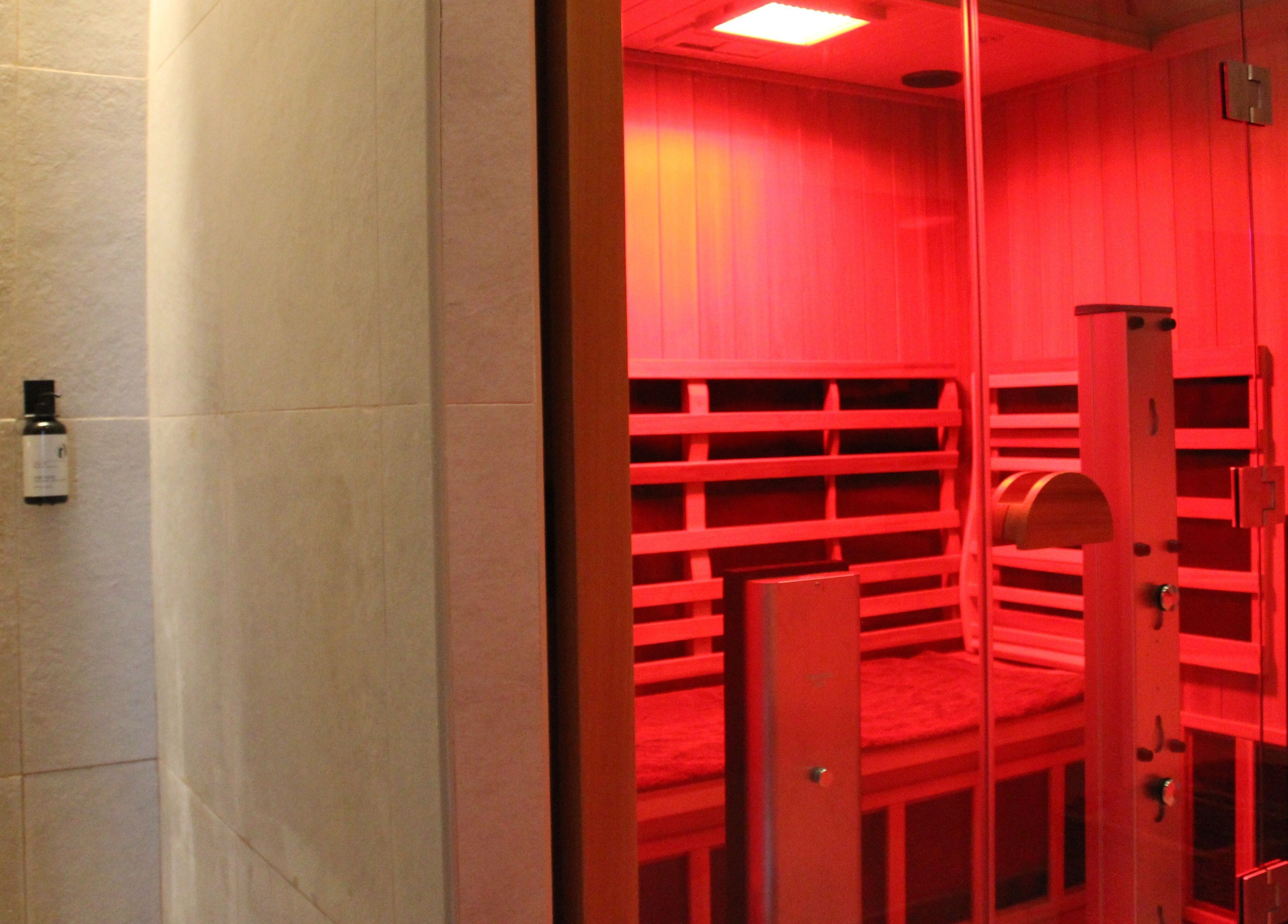 Experience luxury in the infrared sauna at Contrast Dubai Creek Harbour, Dubai, Dubai, AE.