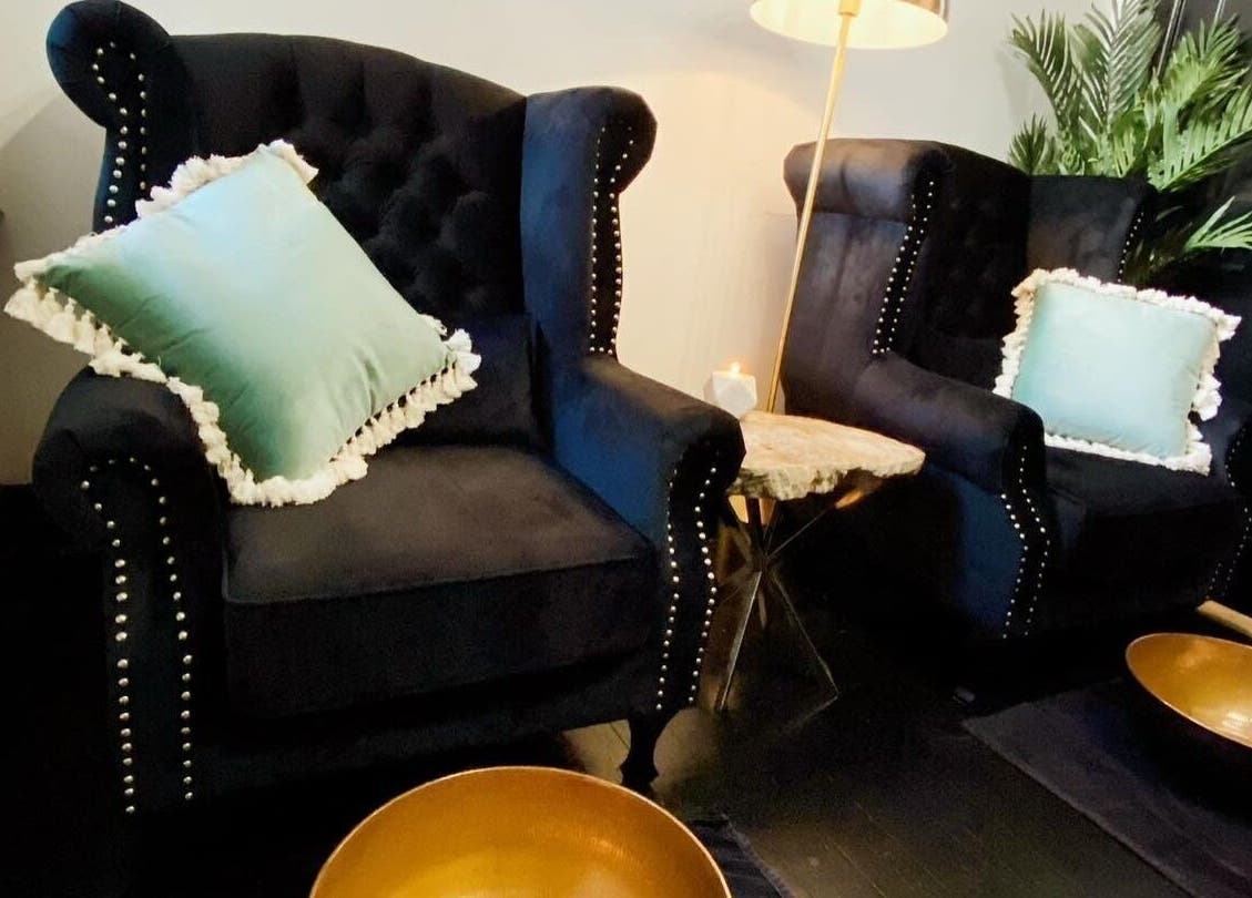 Luxurious lounge chairs at Circa 1929 in Wagga Wagga, New South Wales, AU, perfect for relaxation.