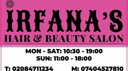Irfana's Hair and Beauty Salon Ltd