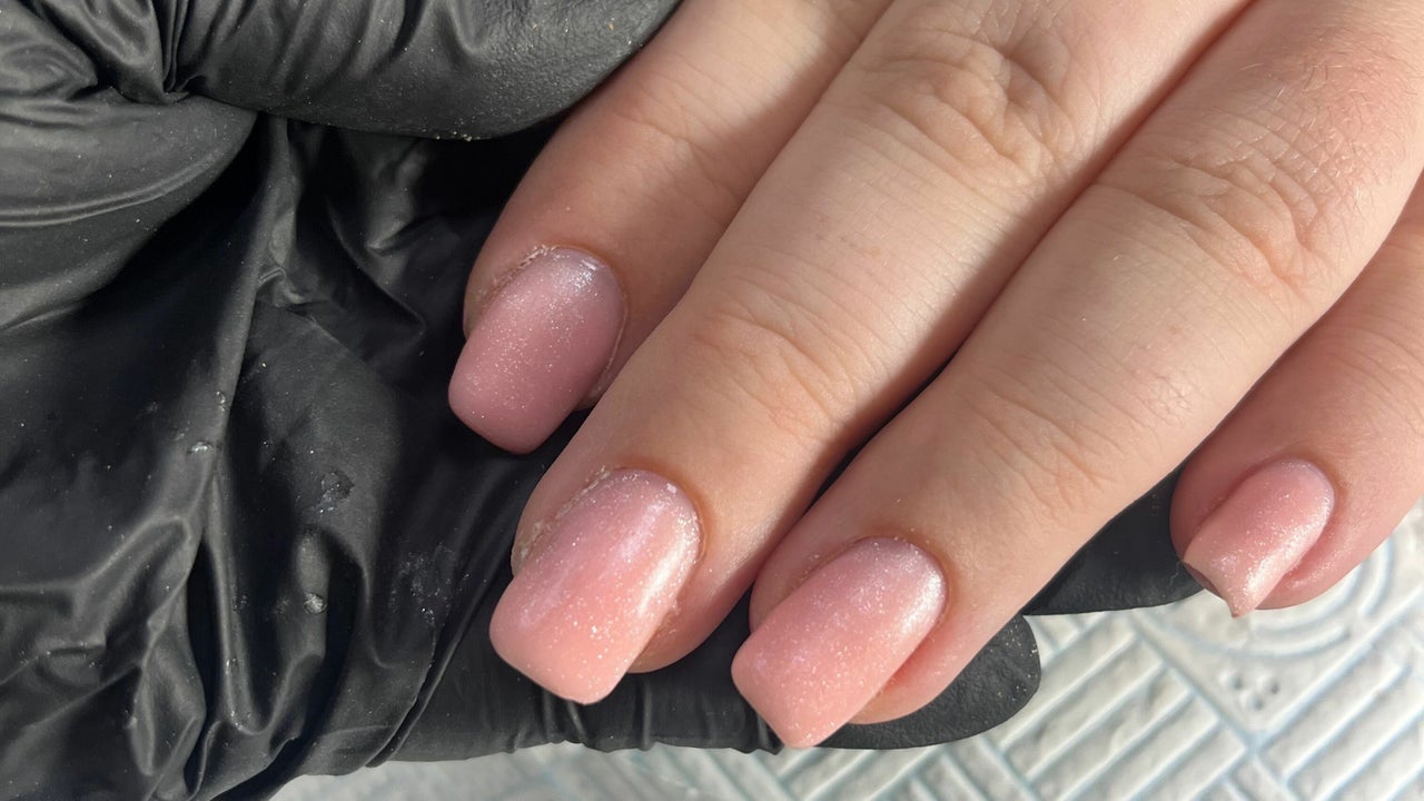 french tip overlay nails