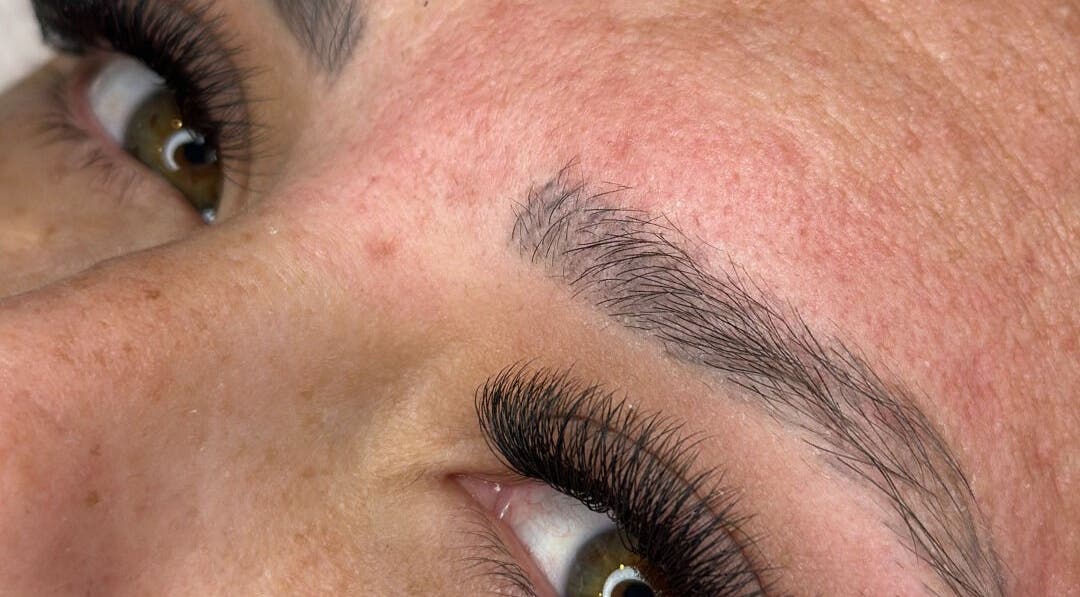 Beautifully shaped eyebrows and lush lashes at Get Set Glow, Deception Bay, Queensland, AU.