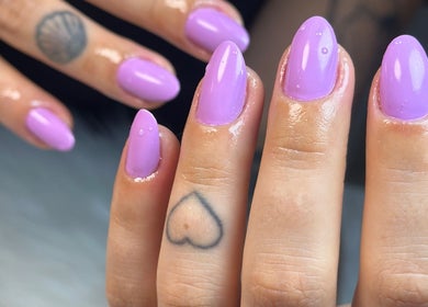 Vibrant lavender manicure at Cris Nails - Manicure & Pedicure, Surfers Paradise, Queensland, AU