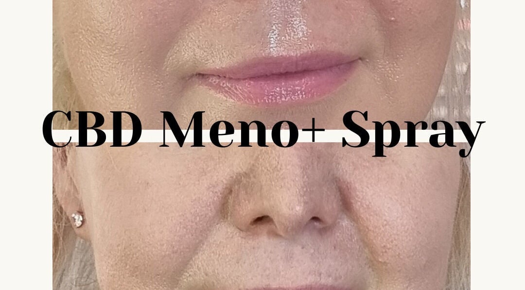 Close-up of rejuvenated skin using CBD Meno+ Spray at Pretty Pamper, Jeffreys Bay, Eastern Cape, ZA.