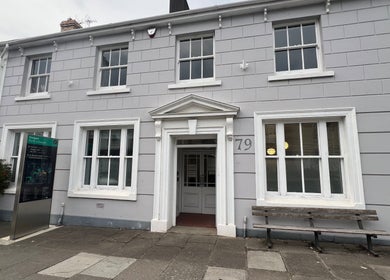 Elegant facade of Cara Does Nails, located at 79 Cowbridge, Wales, GB, highlighting a serene entryway.