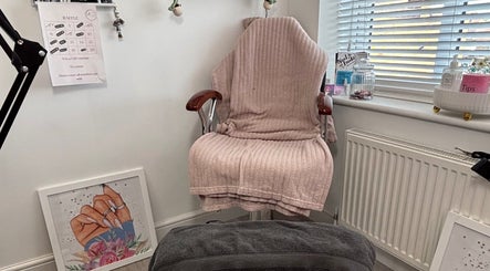 Comfortable chair setup at Ambers Beauty Ramsgate, Ramsgate, England, GB, highlighting a tranquil atmosphere.