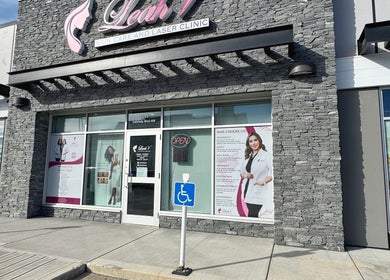 Elegant exterior of beauty clinic at JM Permanent Makeup, Edmonton, Alberta, CA.