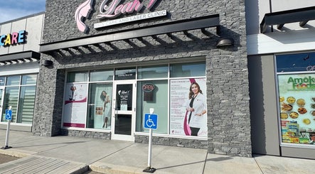 Elegant exterior of beauty clinic at JM Permanent Makeup, Edmonton, Alberta, CA.