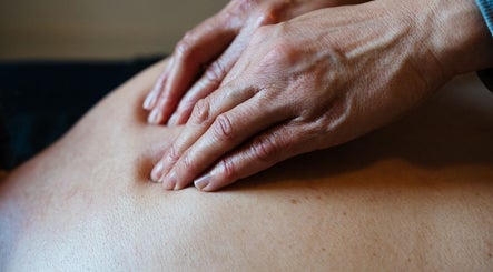 Close-up of hand massage at Everyone Loves Massage at CFP Pilates Studio, Norwich, England, GB.