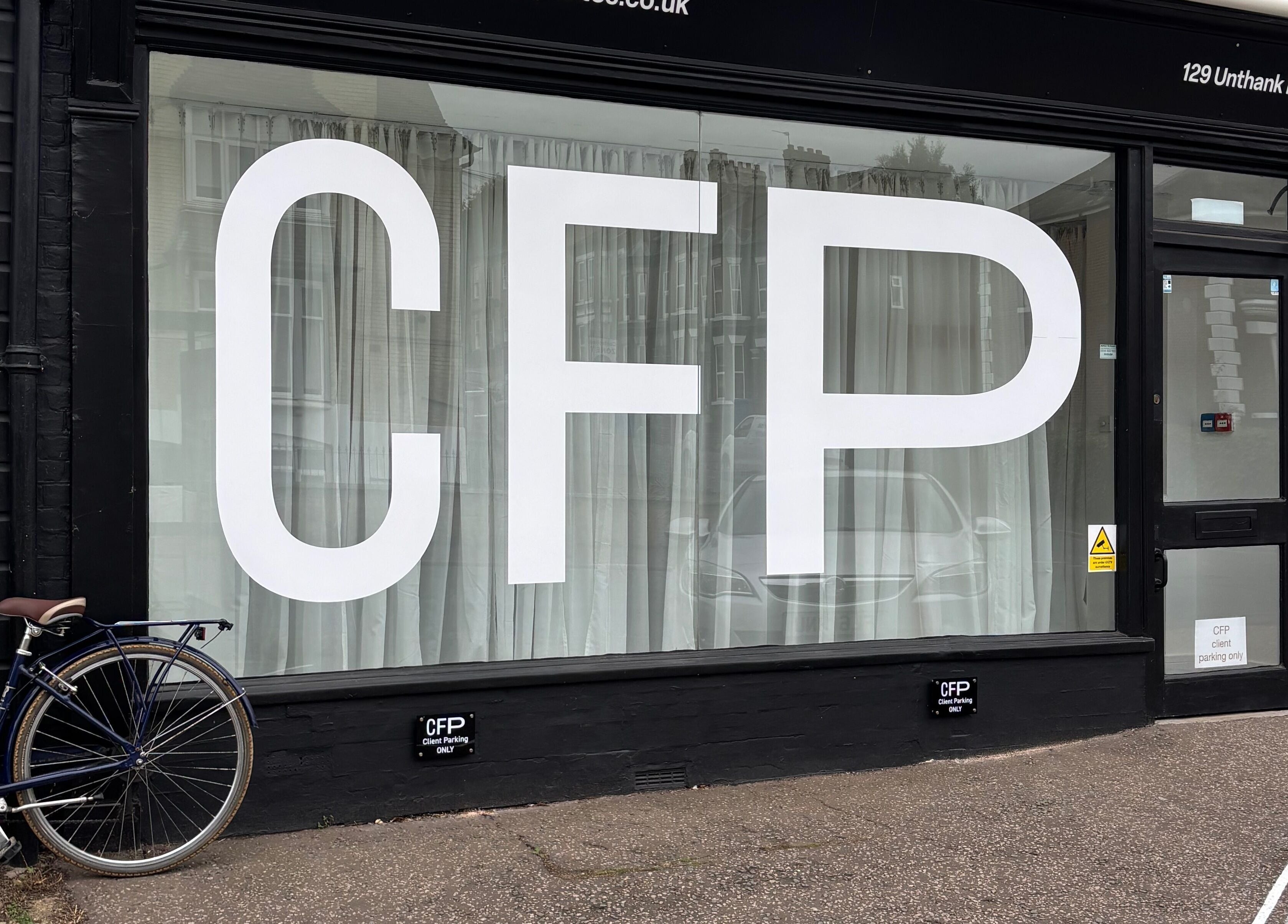 Front of Everyone Loves Massage at CFP Pilates Studio on Unthank Road, Norwich, England, GB.