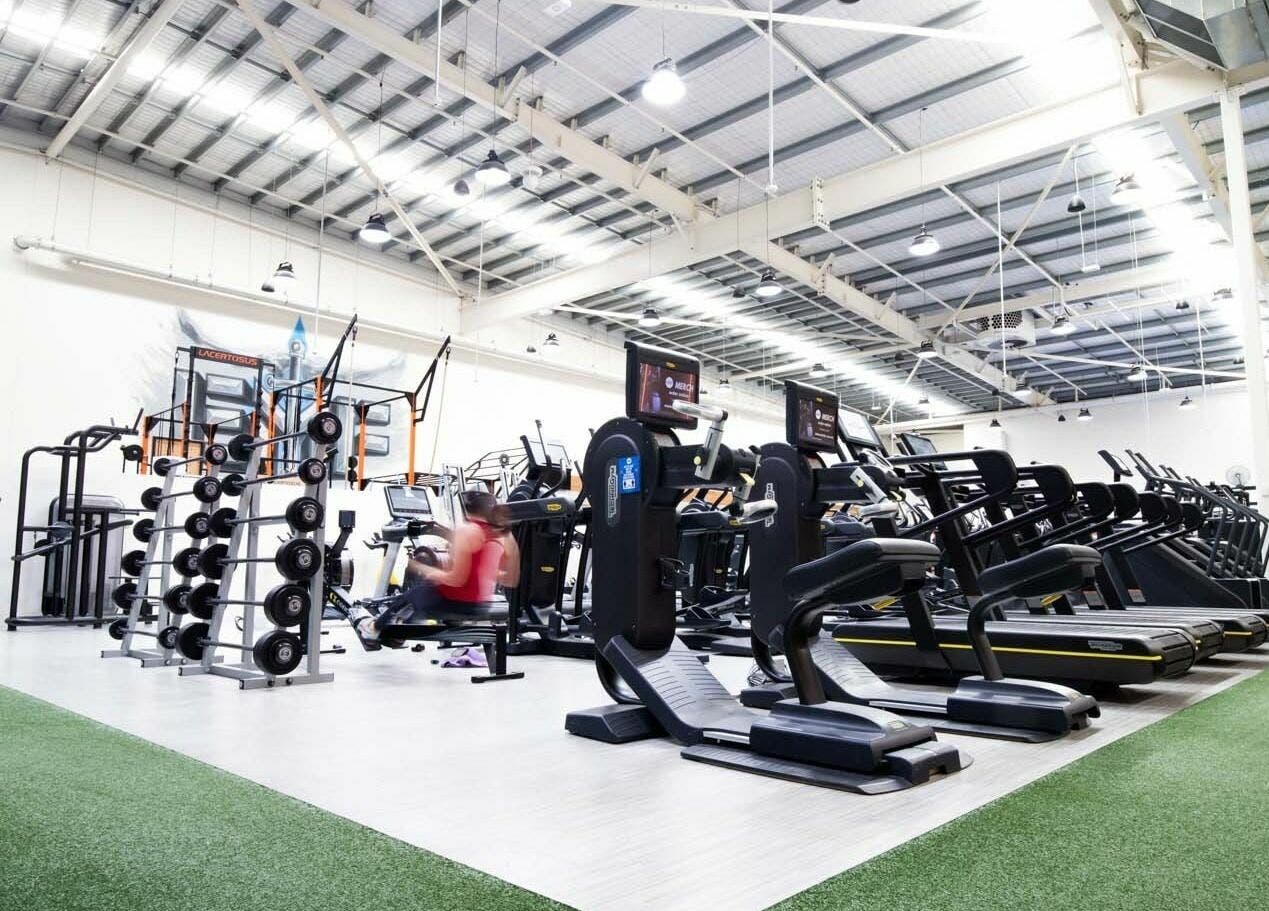 Spacious gym area with modern equipment at EMF Performance Centre | Coomera in Upper Coomera, Queensland, AU.