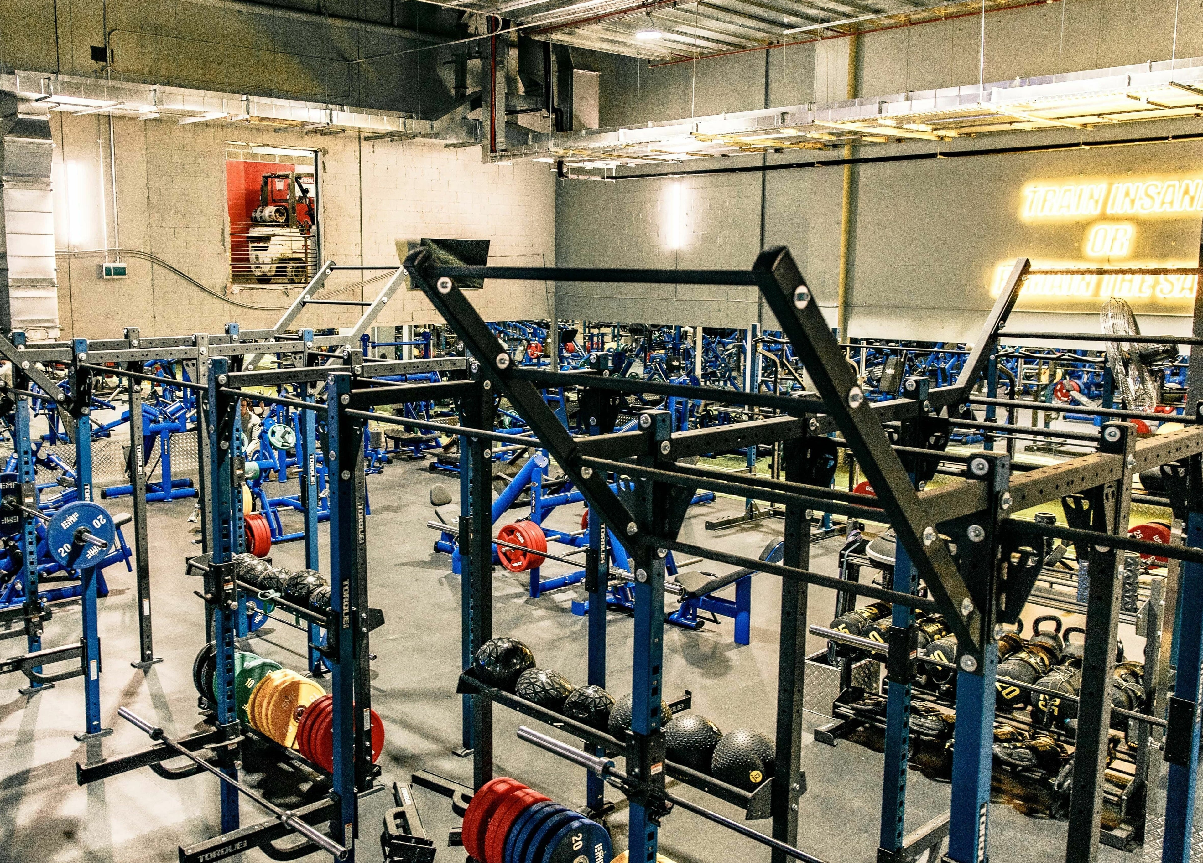 State-of-the-art gym at EMF Performance and Recovery Centre | Miranda, New South Wales, AU.