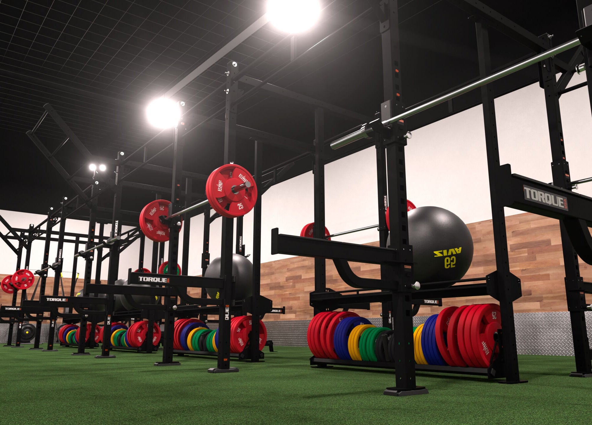 State-of-the-art gym facilities at EMF Yarrabilba, Yarrabilba, Queensland, AU featuring premium workout equipment.