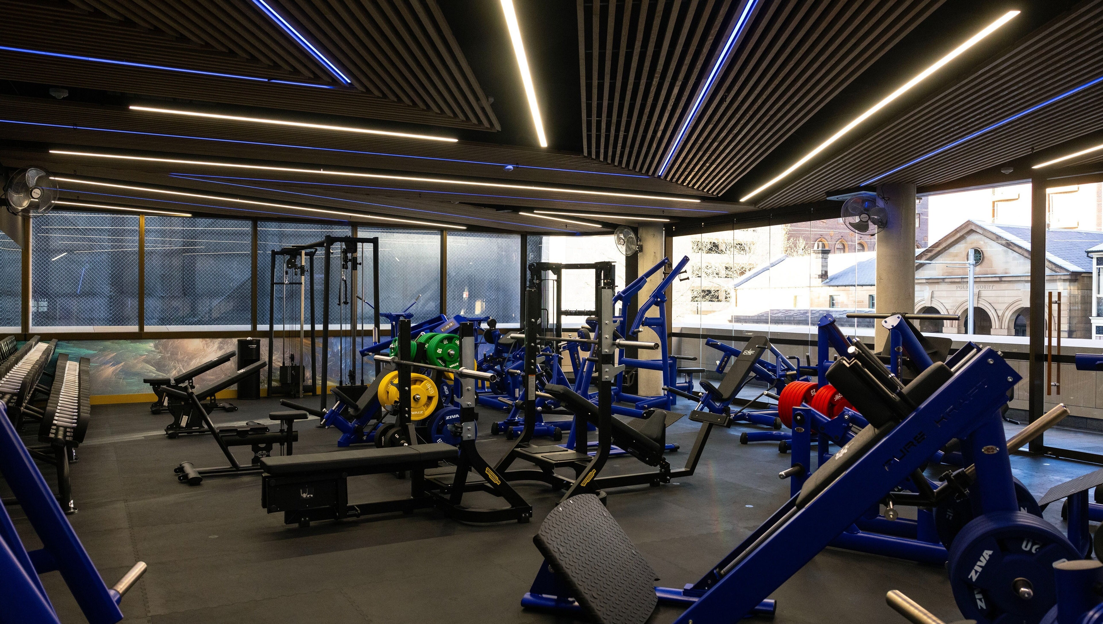 State-of-the-art gym at EMF Health Club | Circular Quay, Sydney, New South Wales, AU.