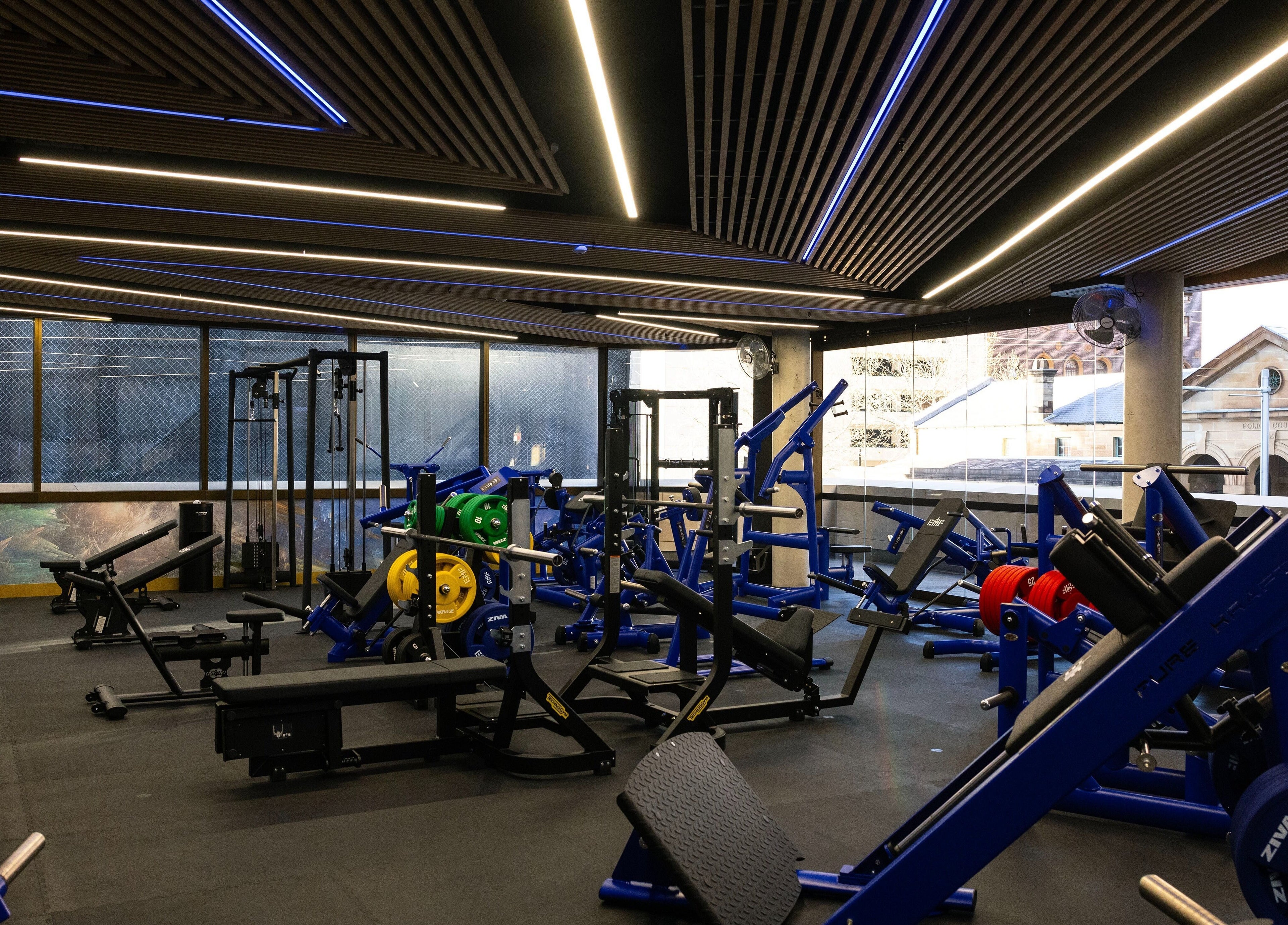State-of-the-art gym at EMF Health Club | Circular Quay, Sydney, New South Wales, AU.
