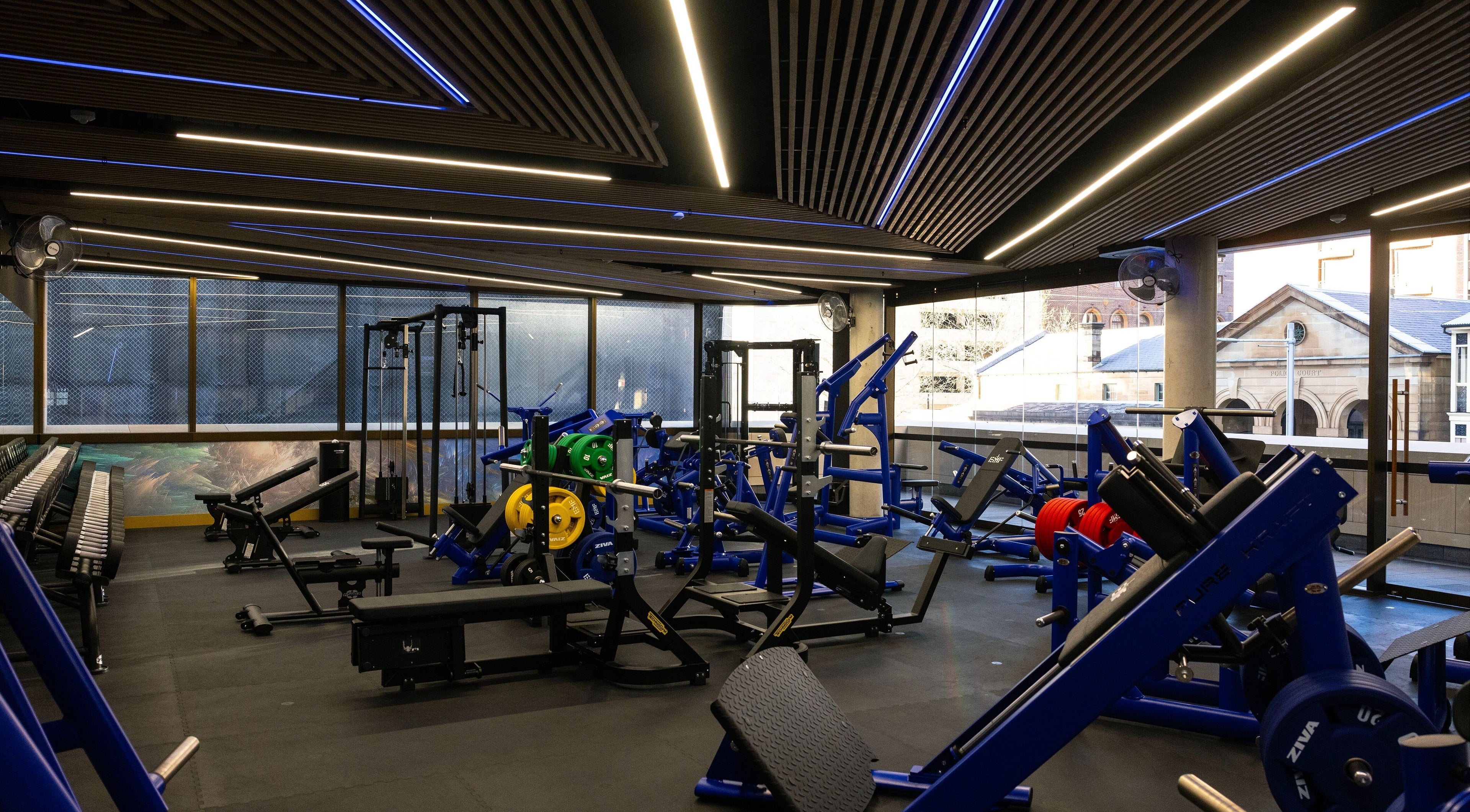 State-of-the-art gym at EMF Health Club | Circular Quay, Sydney, New South Wales, AU.