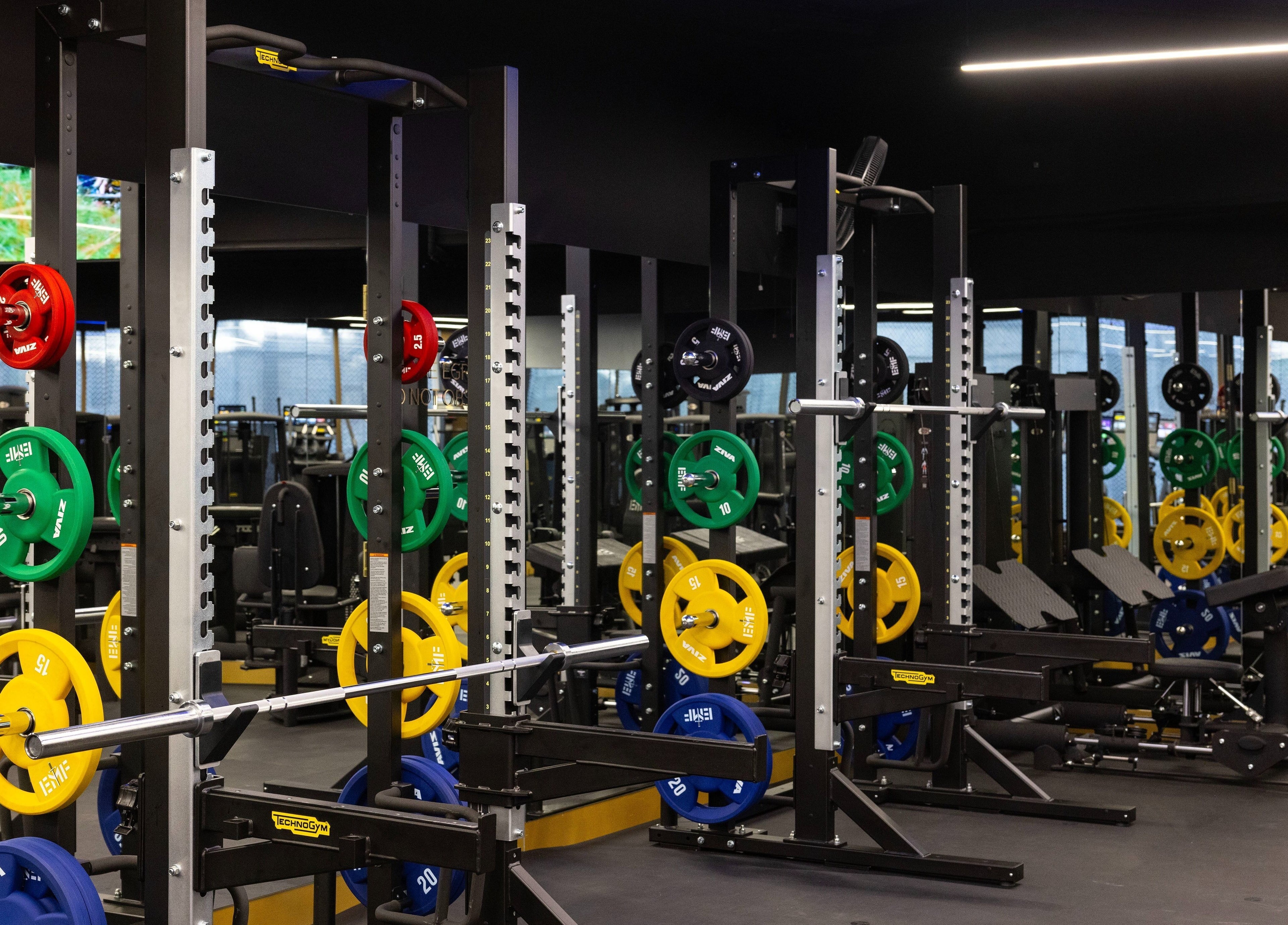 State-of-the-art gym equipment at EMF Health Club | Circular Quay, Sydney, New South Wales, AU.