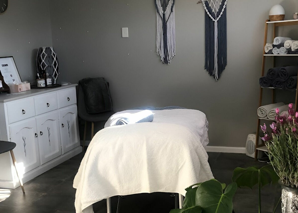 Calm massage room at Kays Remedial Massage Therapy in Barrack Heights, New South Wales, AU.