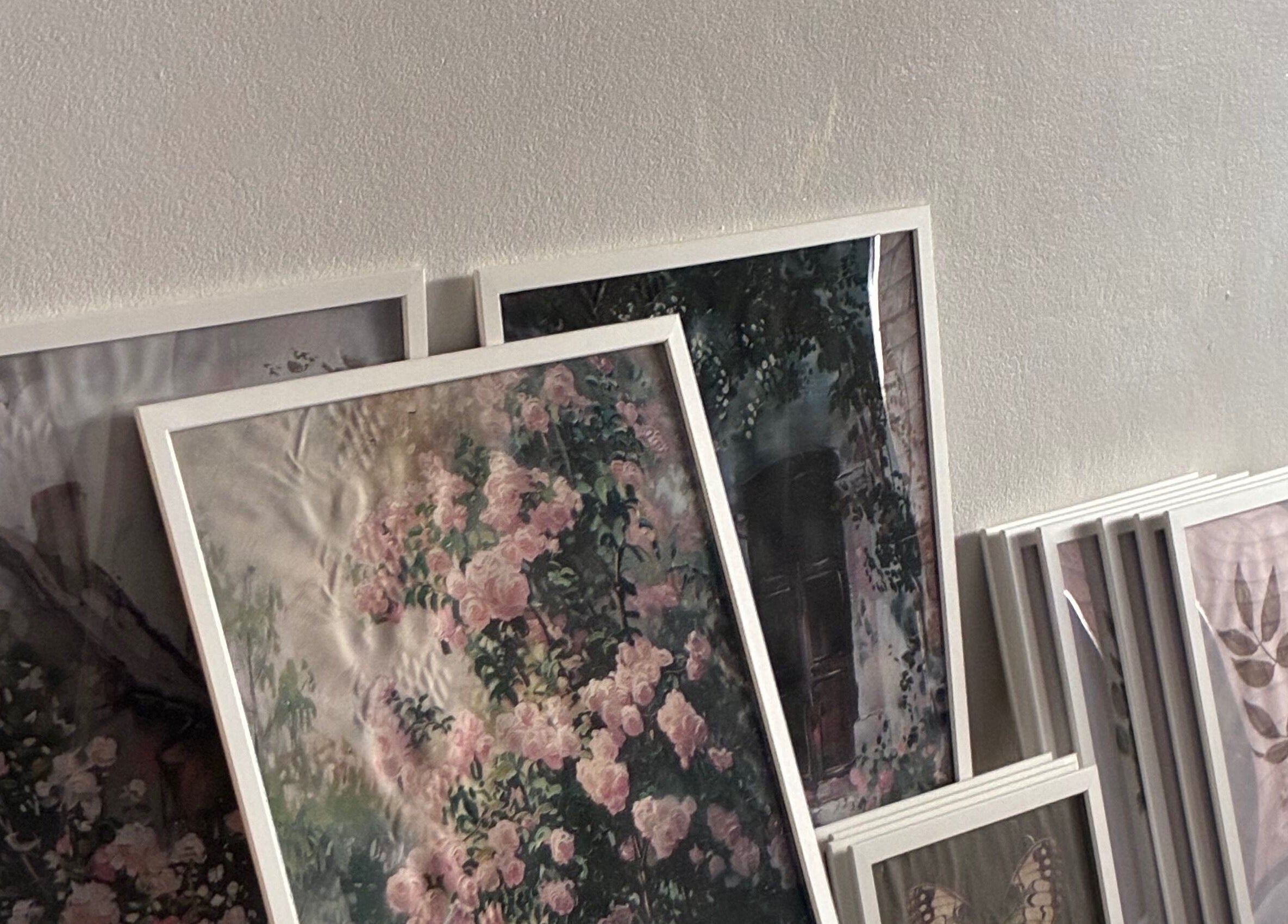 Art prints with floral motifs at Lashed By Maya, Westmead, New South Wales, AU.