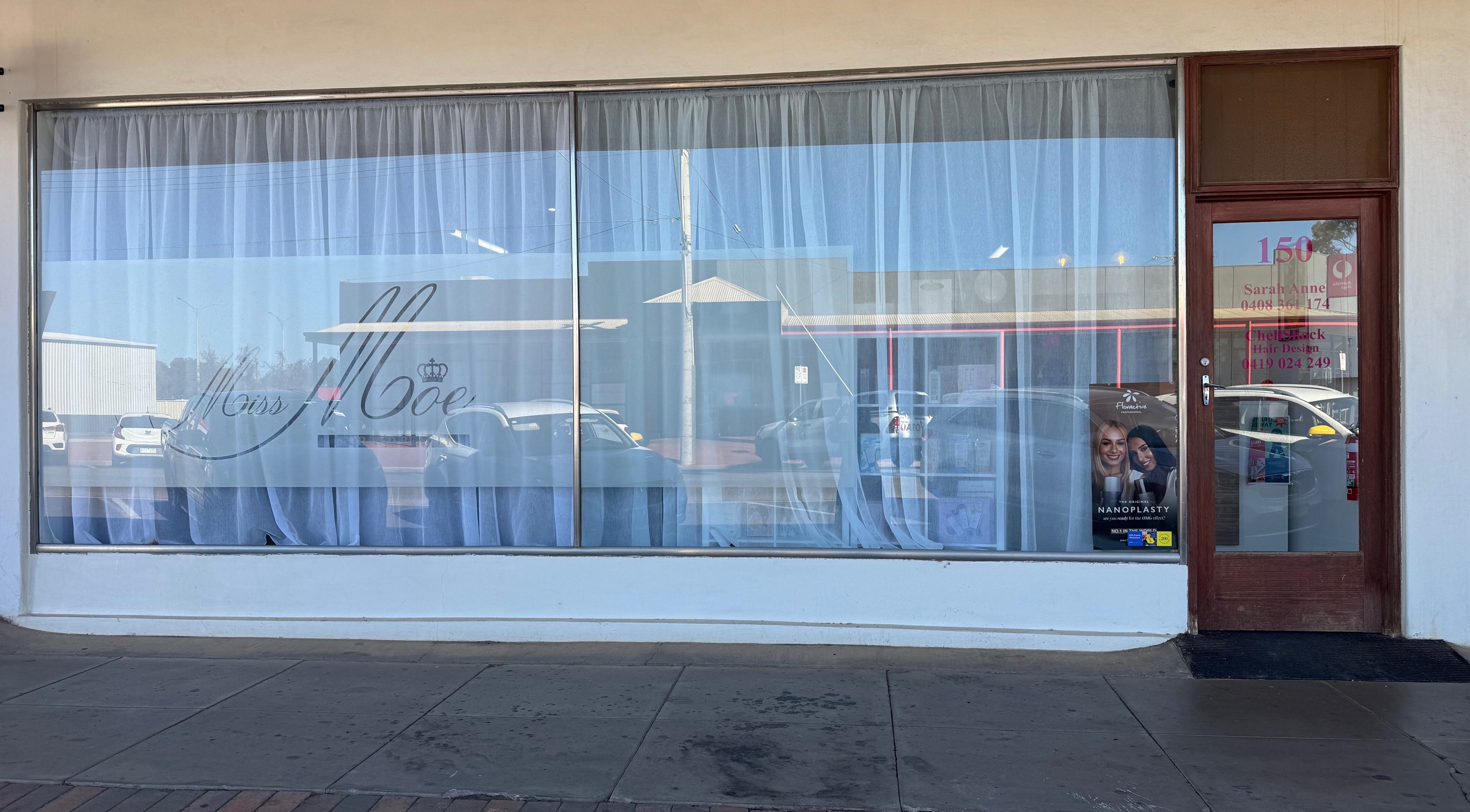 Front view of Sarah Anne beauty venue located in Mildura, Victoria, AU, showcasing elegant design.