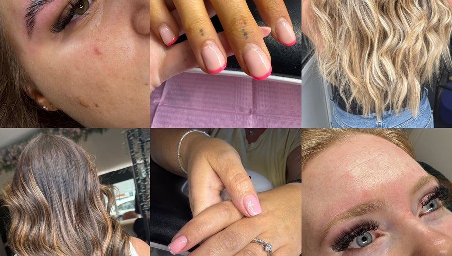 Beauty services at Bonito Hair and Beauty, Rushden, England, GB featuring hair, nails, and makeup.