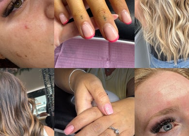 Beauty services at Bonito Hair and Beauty, Rushden, England, GB featuring hair, nails, and makeup.
