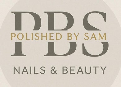 Polished By Sam logo in Bracknell, England, GB showcases nails and beauty services.