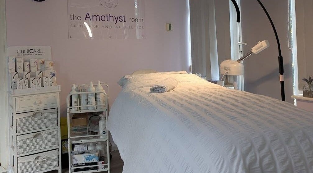 The Amethyst Room at House of Hair Extensions & Beauty in Southend-on-sea, England, GB offers a serene treatment space.