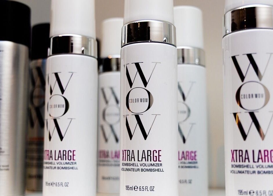 Color WOW hair products displayed at The Suite by Jennifer O’Kane, Limerick, IE.