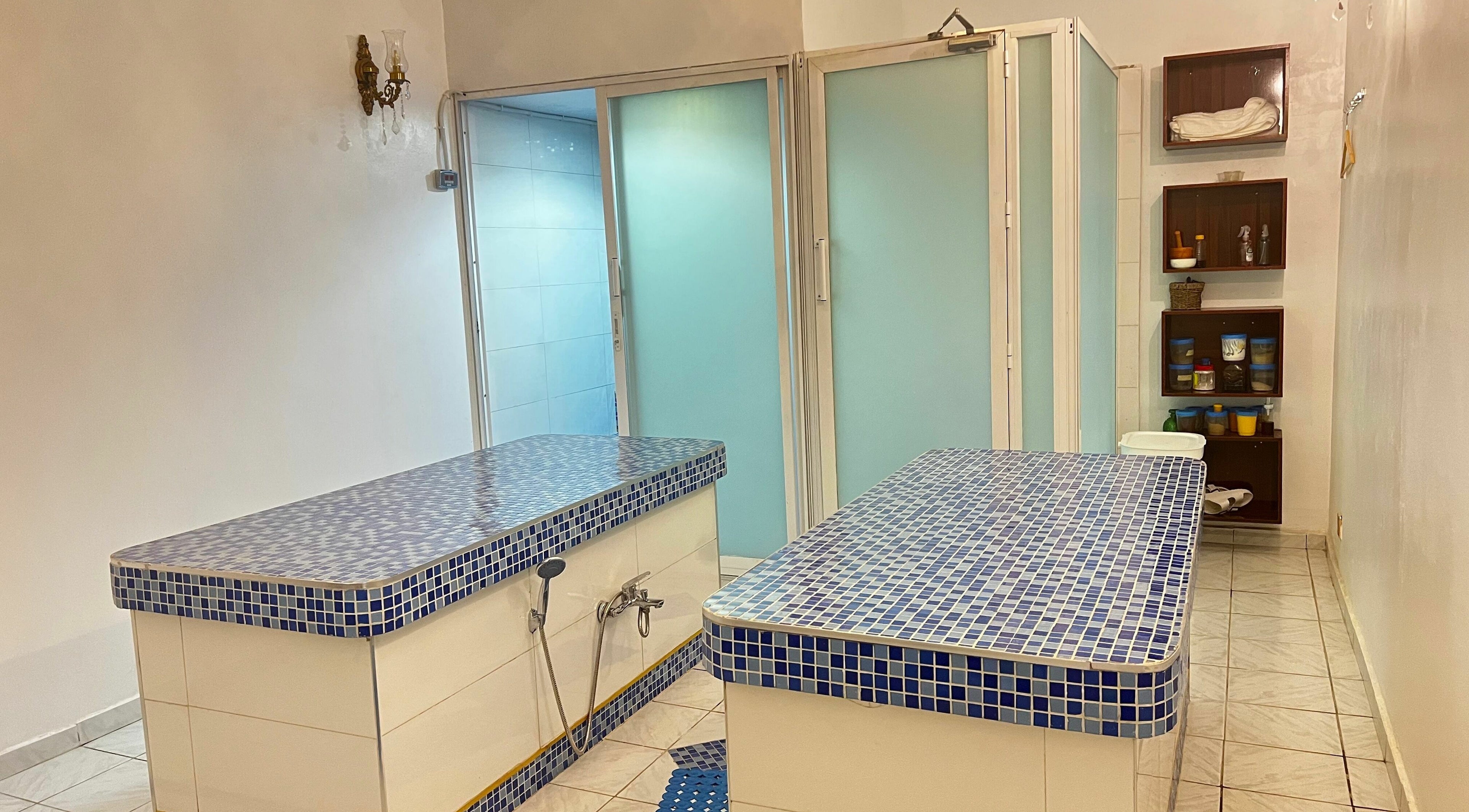 Serene spa suite at Beyond Beautiful - Aesthetics & Spa in Abuja, Federal Capital Territory, NG with modern decor.