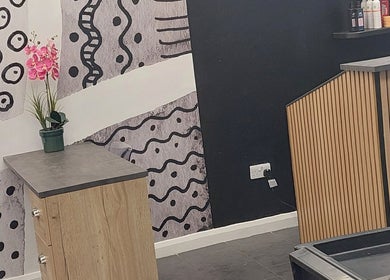 Stylish interior at Salon19 Coleraine, featuring unique decor in Coleraine, Northern Ireland, GB.