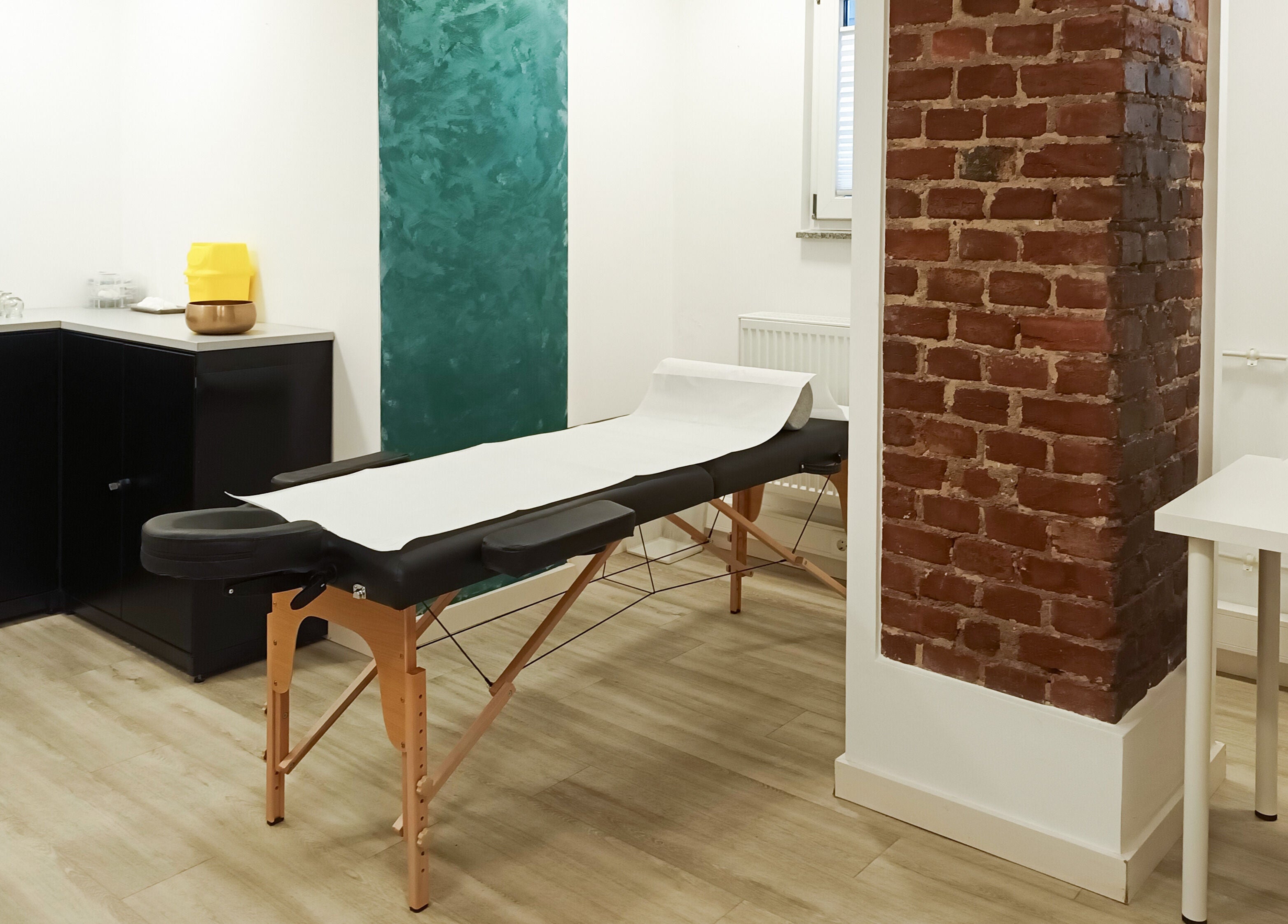 Behandlungsraum bei Essen Bredeney – Praxis für Traditionelle Chinesische Medizin | Jasmin Reif, Essen, Nordrhein-westfalen, DE.