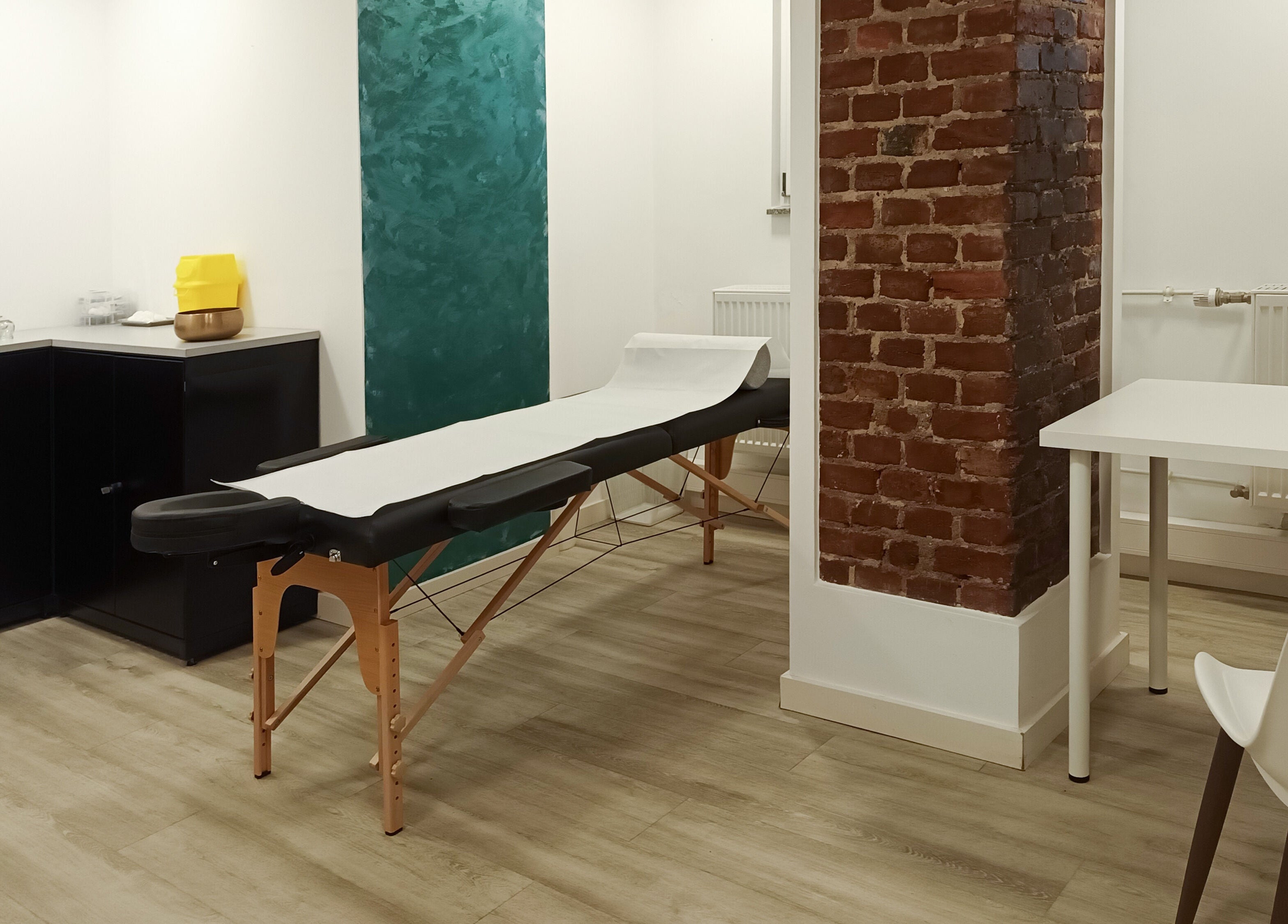 Therapieraum bei Essen Bredeney – Praxis für Traditionelle Chinesische Medizin | Jasmin Reif, Essen, Nordrhein-westfalen, DE.