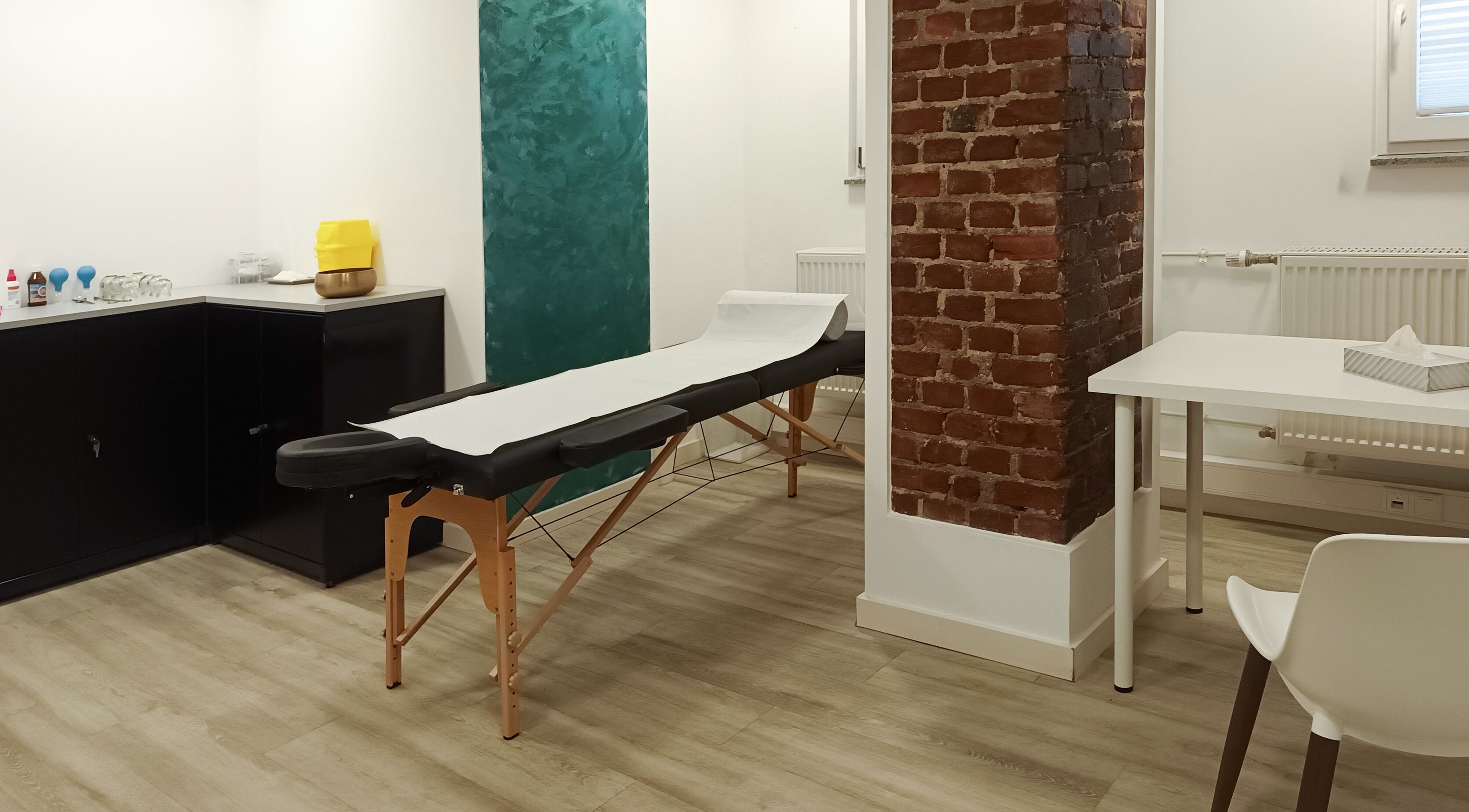 Therapieraum bei Essen Bredeney – Praxis für Traditionelle Chinesische Medizin | Jasmin Reif, Essen, Nordrhein-westfalen, DE.