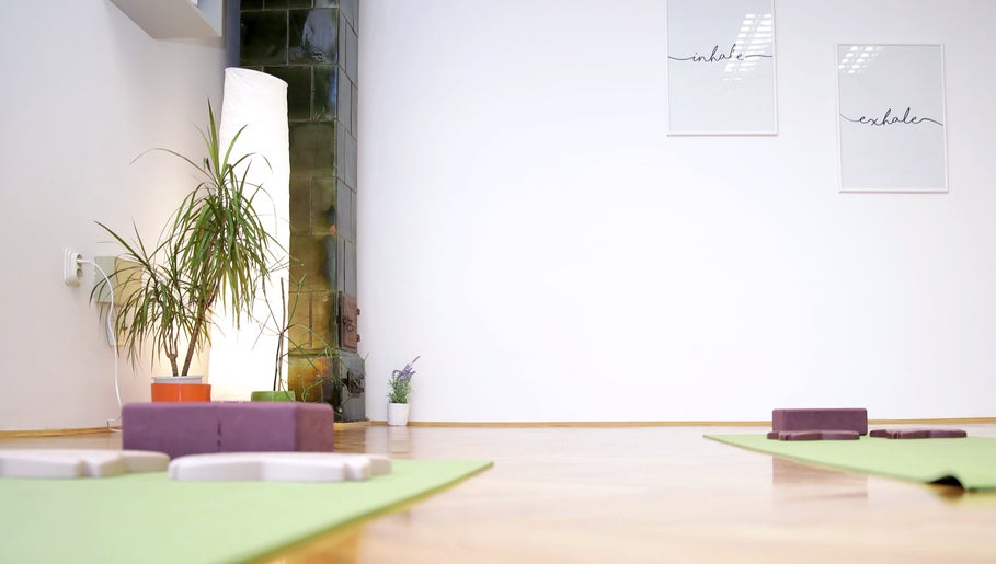 Mirni kutak za jogu u Dodirom Do Zdravlja - Yoga and Bodywork, Zagreb, Grad Zagreb, HR.