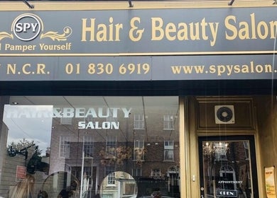 Front view of Spy Salon on North Circular Rd, Dublin offering beauty services.