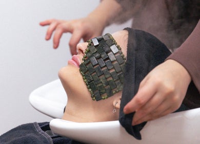 Luxurious jade facial at SBM The Salon in Boronia Heights, Queensland, AU.