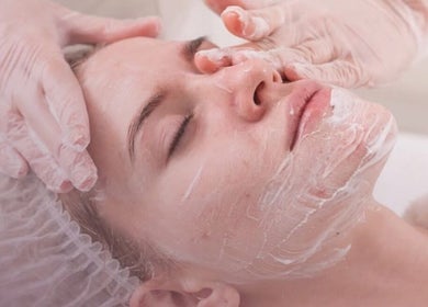 Facial treatment at Skin Effect in Christchurch, Canterbury, NZ. Relaxing skincare experience.