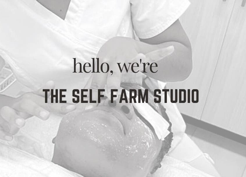 Relaxing facial treatment at The Self Farm Studio, Kingston, St. Andrew Parish, JM. Experience ultimate wellness.