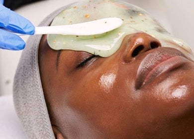 Revitalizing facial treatment at The Self Farm Studio, Kingston, St. Andrew Parish, JM for glowing skin.