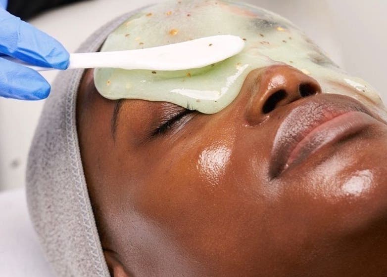 Revitalizing facial treatment at The Self Farm Studio, Kingston, St. Andrew Parish, JM for glowing skin.