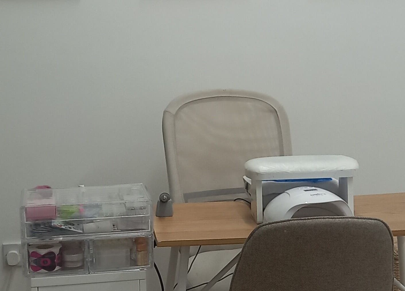 Professional nail workspace at Luara Stropa Nails Art, Dublin, County Dublin, IE.