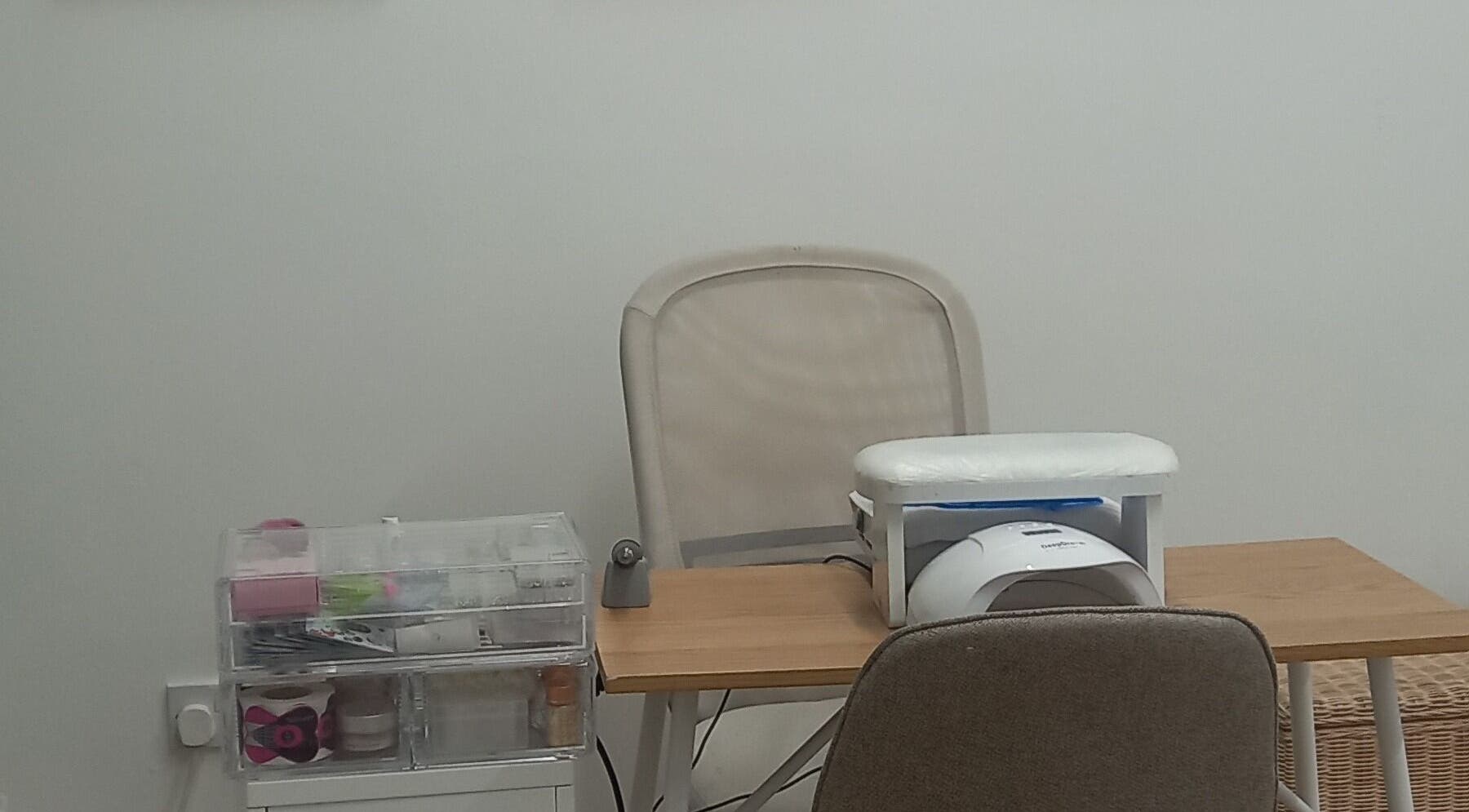 Professional nail workspace at Luara Stropa Nails Art, Dublin, County Dublin, IE.