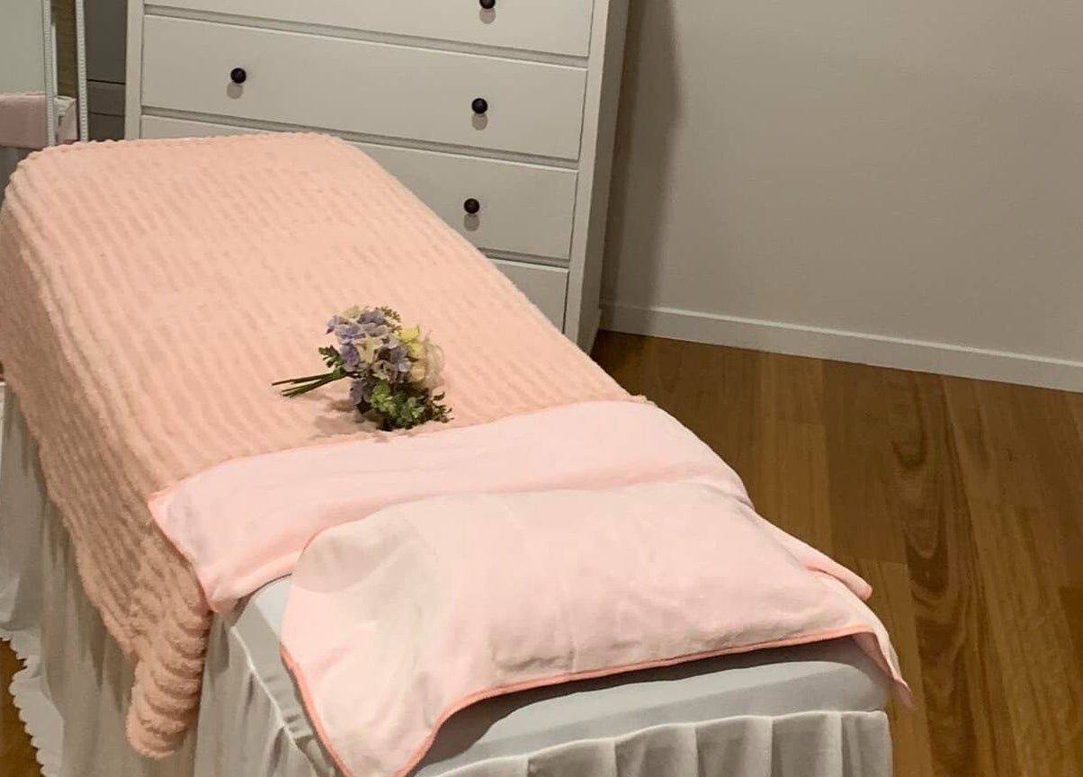 Relaxing massage room at Revive Beauty Massage, Port Macquarie, New South Wales, AU.