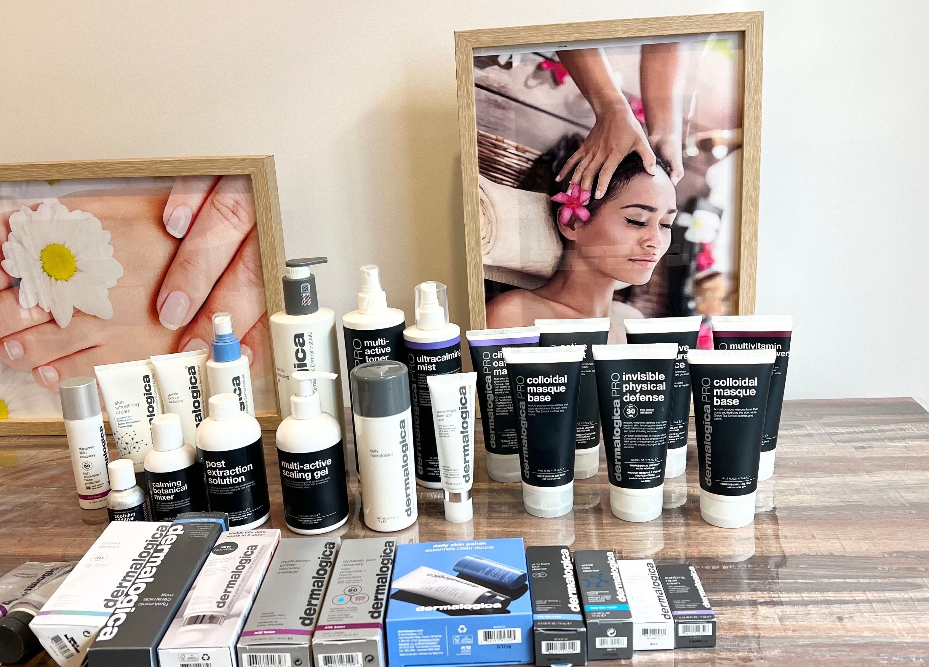 Dermalogica products at Revive Beauty Massage, Port Macquarie, New South Wales, AU. Enhancing beauty and wellness.