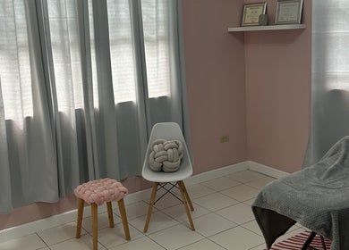 Cozy beauty room at Bare Faced Beauty, Bridgetown, Saint Michael, BB, with soft lighting and elegant decor.