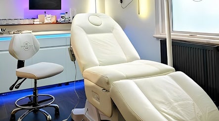 Luxurious treatment room at The Gorgeous Clinic, Blackpool, England, GB.