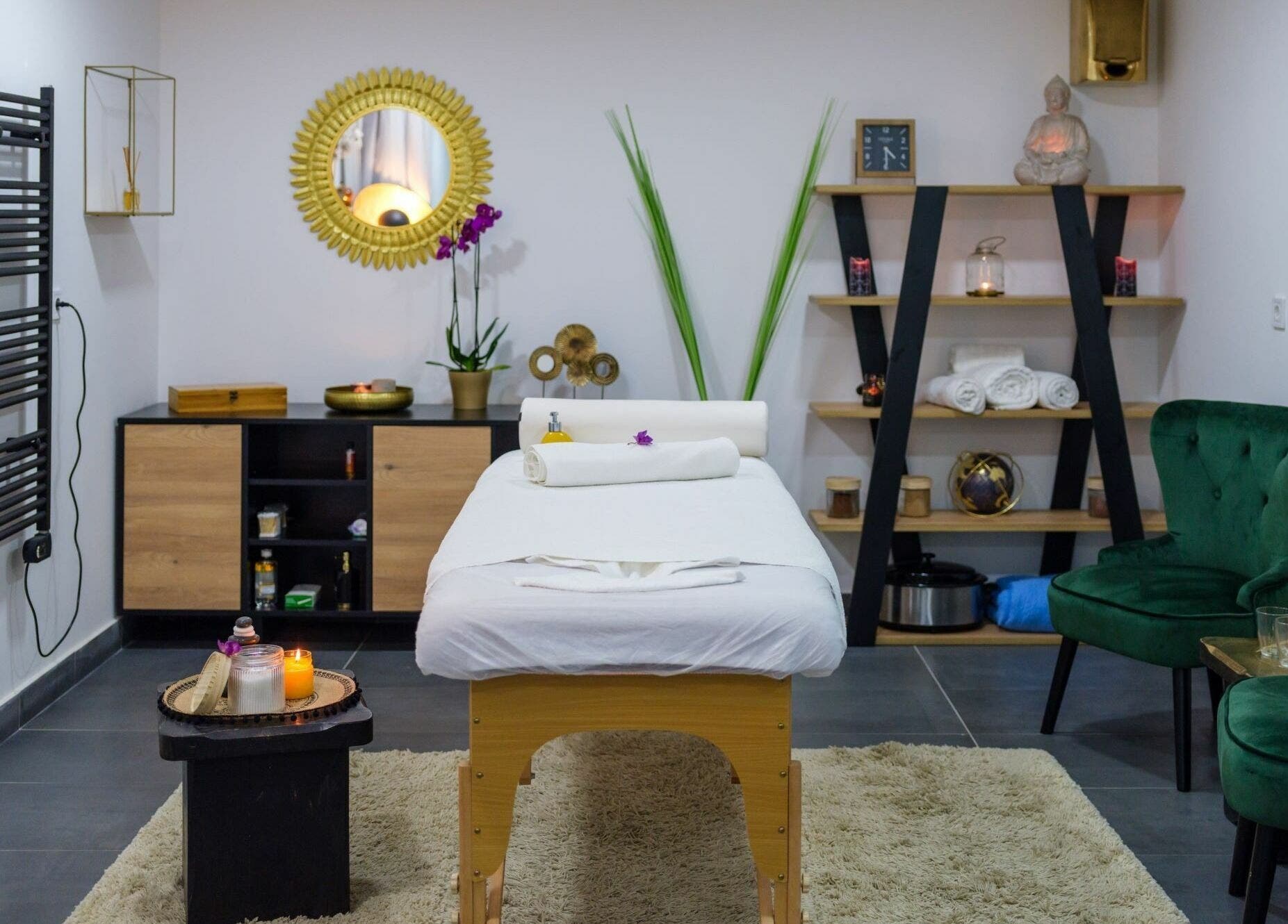 Relaxing massage room at Classics of Massage Spa, Dubrovnik, Dubrovačko-neretvanska Županija, HR.